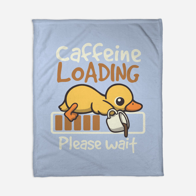 Caffeine Loading-None-Fleece-Blanket-NemiMakeit