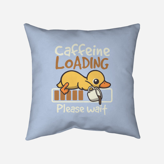 Caffeine Loading-None-Non-Removable Cover w Insert-Throw Pillow-NemiMakeit