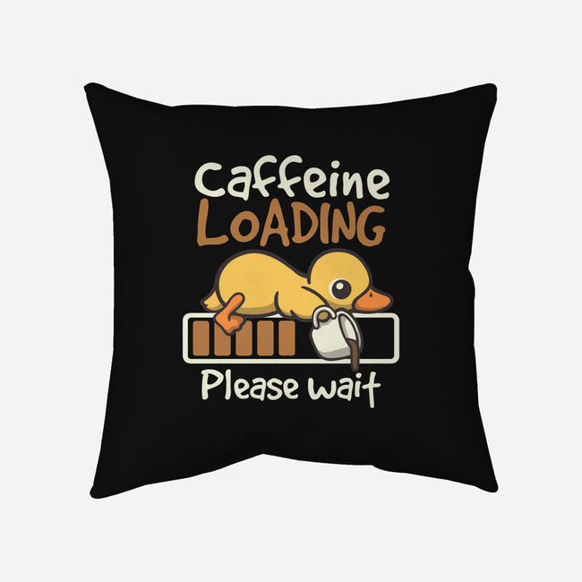 Caffeine Loading-None-Removable Cover-Throw Pillow-NemiMakeit