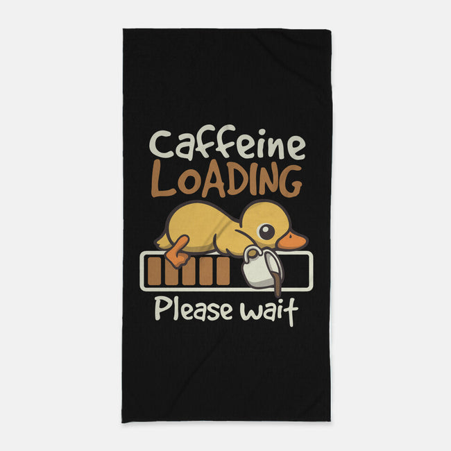 Caffeine Loading-None-Beach-Towel-NemiMakeit