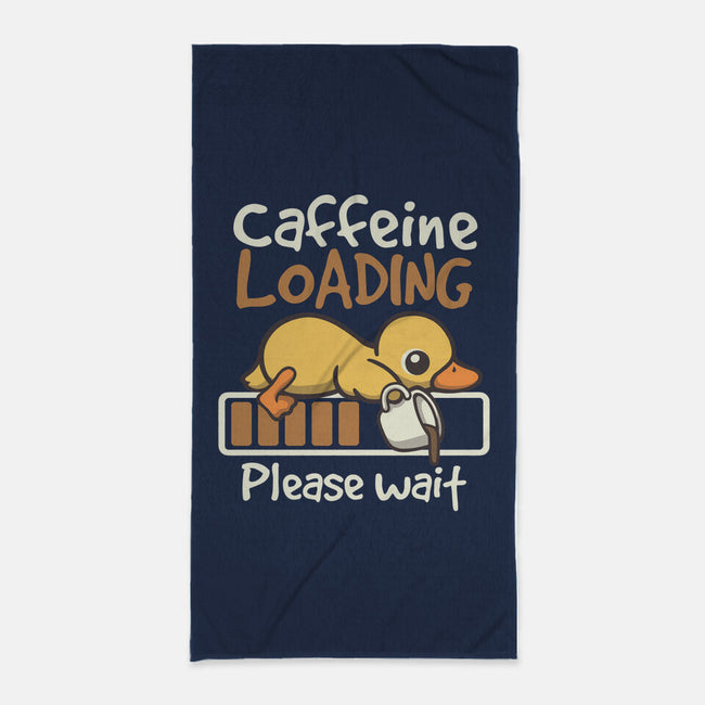 Caffeine Loading-None-Beach-Towel-NemiMakeit