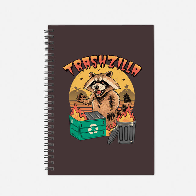 Trashzilla-None-Dot Grid-Notebook-vp021