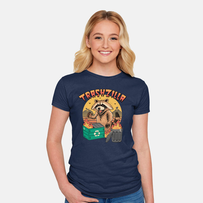 Trashzilla-Womens-Fitted-Tee-vp021