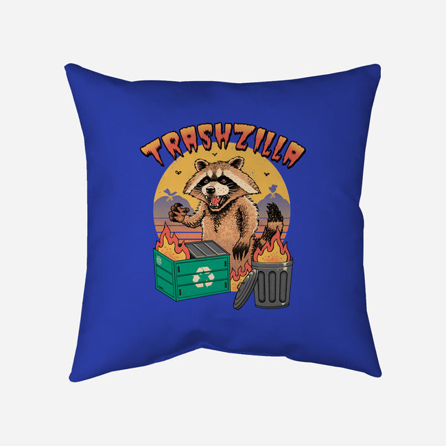 Trashzilla-None-Non-Removable Cover w Insert-Throw Pillow-vp021