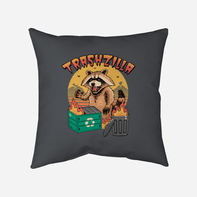 Trashzilla-None-Removable Cover-Throw Pillow-vp021