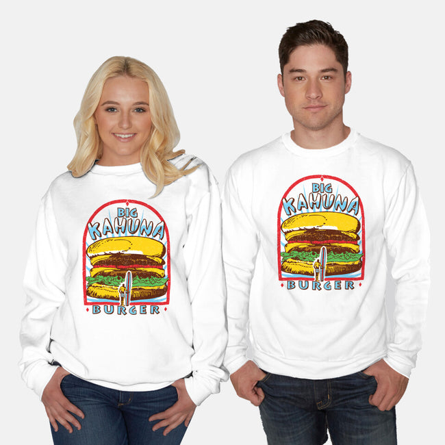 Tasty Burger-Unisex-Crew Neck-Sweatshirt-dalethesk8er