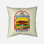 Tasty Burger-None-Removable Cover-Throw Pillow-dalethesk8er