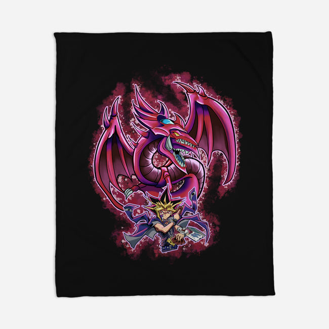My Dragon God-None-Fleece-Blanket-nickzzarto