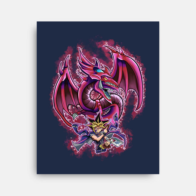 My Dragon God-None-Stretched-Canvas-nickzzarto