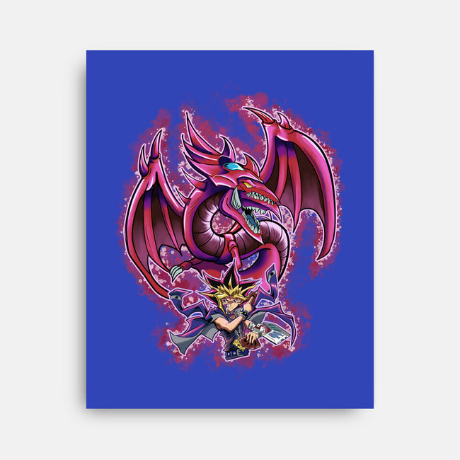 My Dragon God-None-Stretched-Canvas-nickzzarto