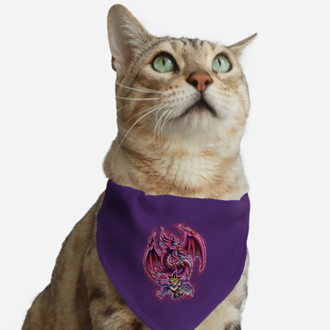 My Dragon God-Cat-Adjustable-Pet Collar-nickzzarto