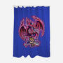 My Dragon God-None-Polyester-Shower Curtain-nickzzarto