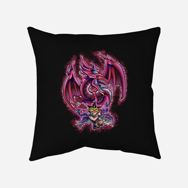 My Dragon God-None-Removable Cover w Insert-Throw Pillow-nickzzarto