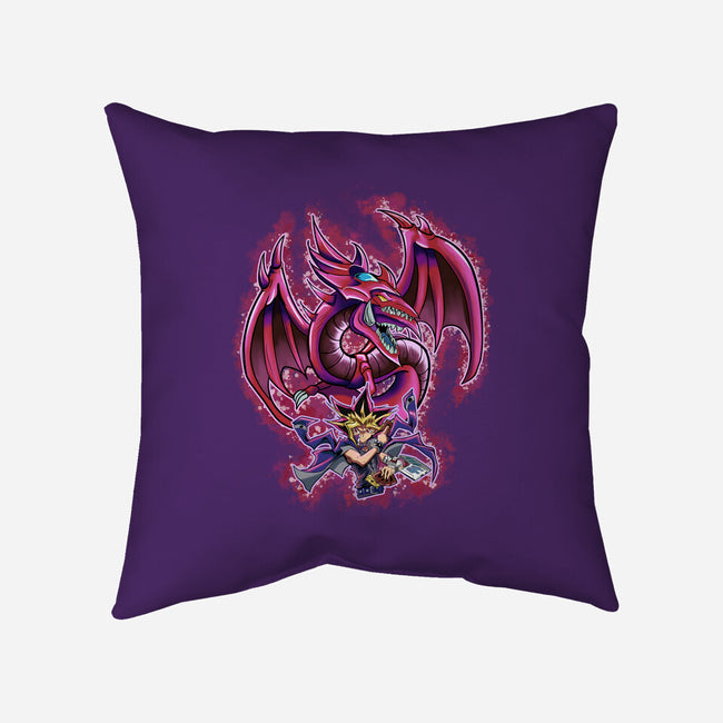 My Dragon God-None-Removable Cover w Insert-Throw Pillow-nickzzarto