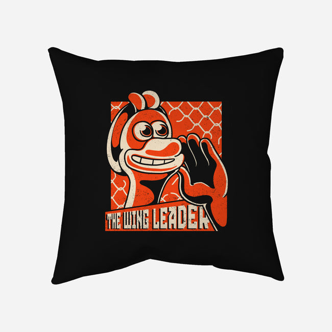 The Wing Leader-None-Removable Cover-Throw Pillow-estudiofitas