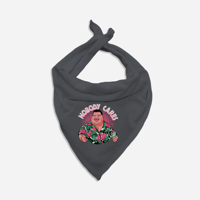 Nobody Cares-Cat-Bandana-Pet Collar-Tronyx79