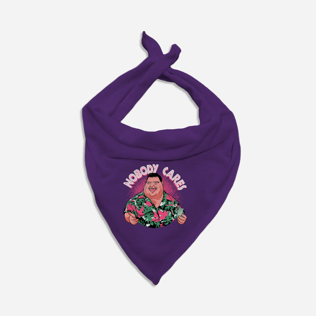 Nobody Cares-Cat-Bandana-Pet Collar-Tronyx79