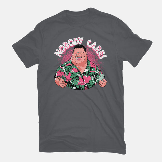 Nobody Cares-Womens-Fitted-Tee-Tronyx79