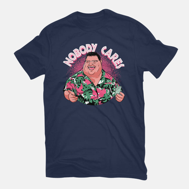 Nobody Cares-Womens-Fitted-Tee-Tronyx79