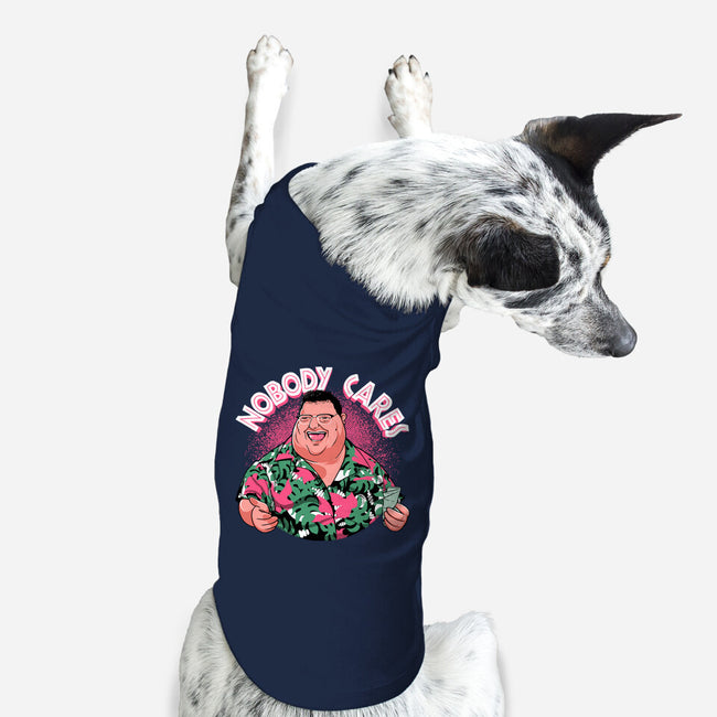 Nobody Cares-Dog-Basic-Pet Tank-Tronyx79