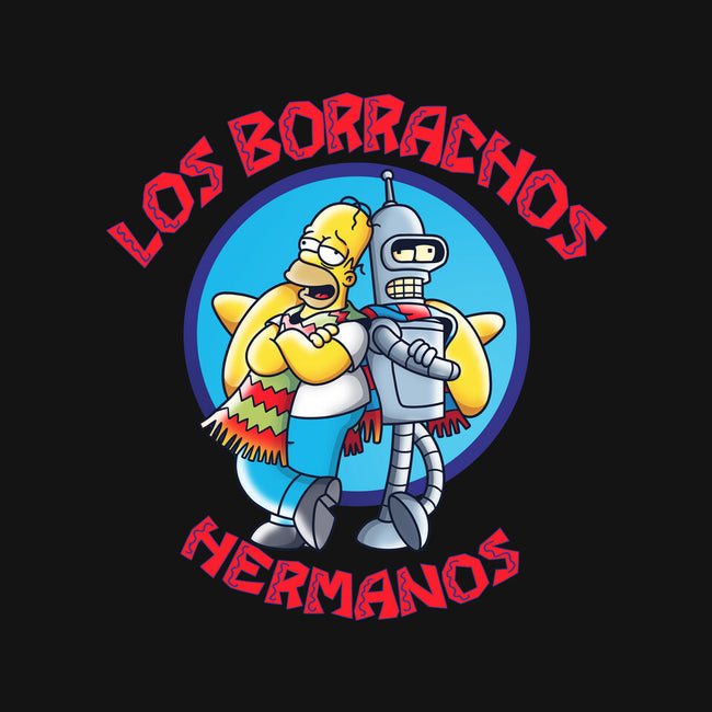 Los Borrachos Hermanos-Unisex-Crew Neck-Sweatshirt-Barbadifuoco