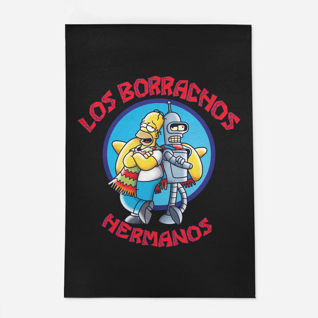 Los Borrachos Hermanos-None-Outdoor-Rug-Barbadifuoco