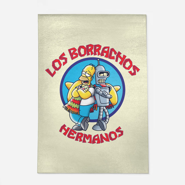 Los Borrachos Hermanos-None-Outdoor-Rug-Barbadifuoco