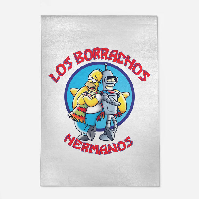 Los Borrachos Hermanos-None-Outdoor-Rug-Barbadifuoco