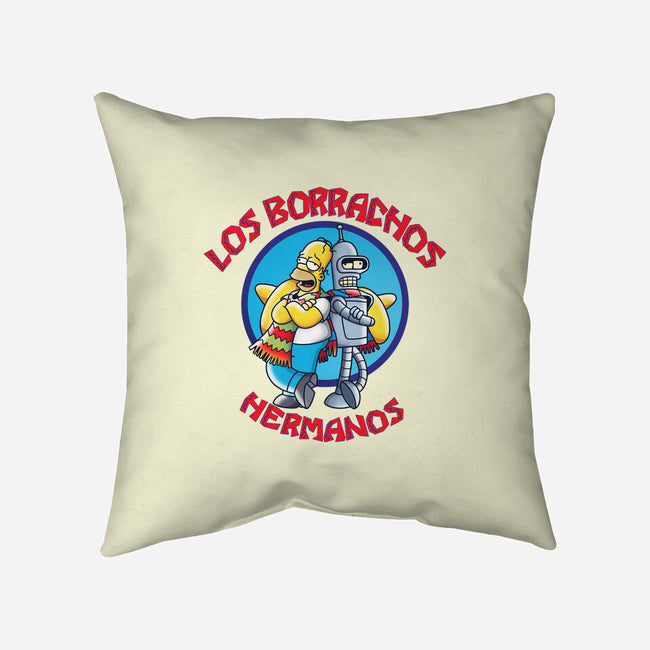 Los Borrachos Hermanos-None-Non-Removable Cover w Insert-Throw Pillow-Barbadifuoco