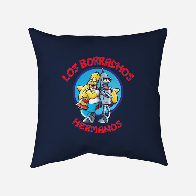 Los Borrachos Hermanos-None-Non-Removable Cover w Insert-Throw Pillow-Barbadifuoco