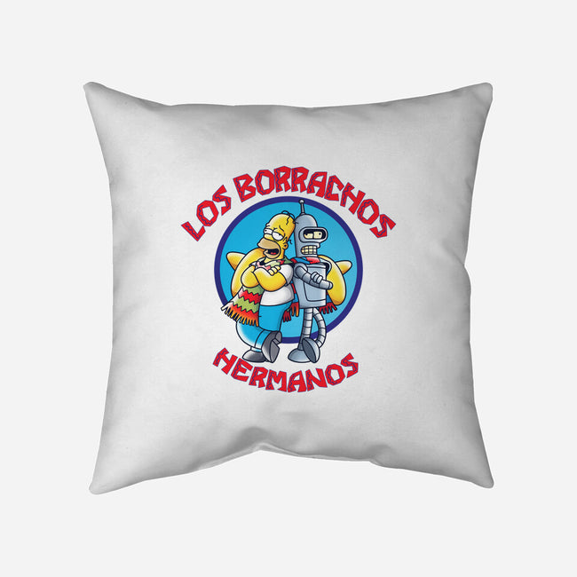 Los Borrachos Hermanos-None-Non-Removable Cover w Insert-Throw Pillow-Barbadifuoco