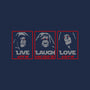 Live Laugh Love The Empire-None-Fleece-Blanket-dwarmuth