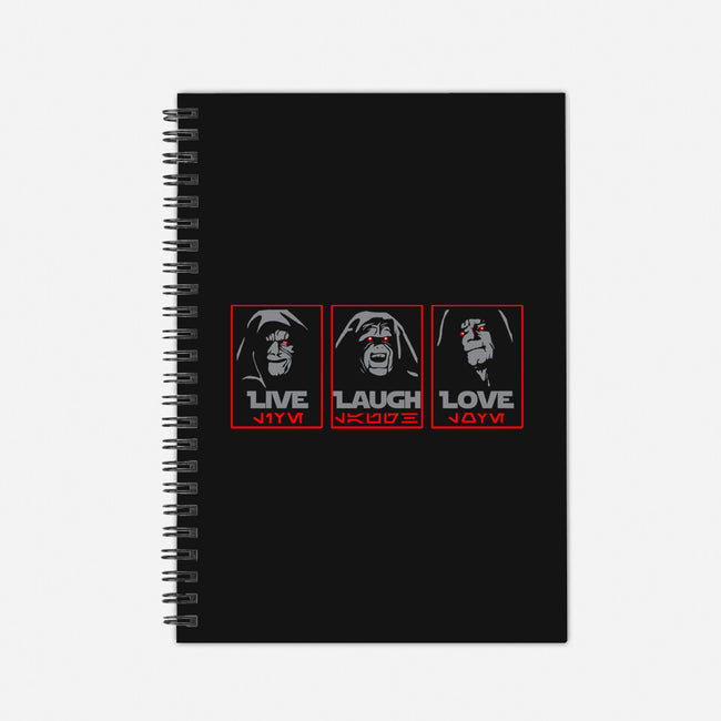 Live Laugh Love The Empire-None-Dot Grid-Notebook-dwarmuth