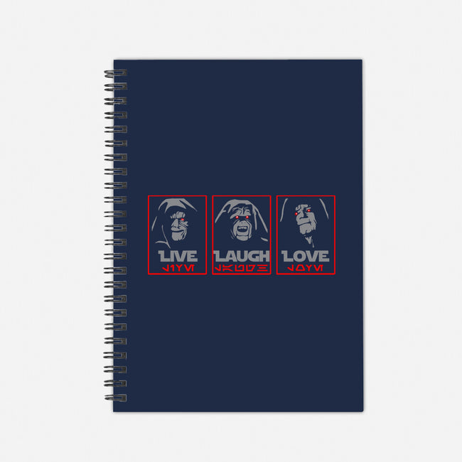 Live Laugh Love The Empire-None-Dot Grid-Notebook-dwarmuth