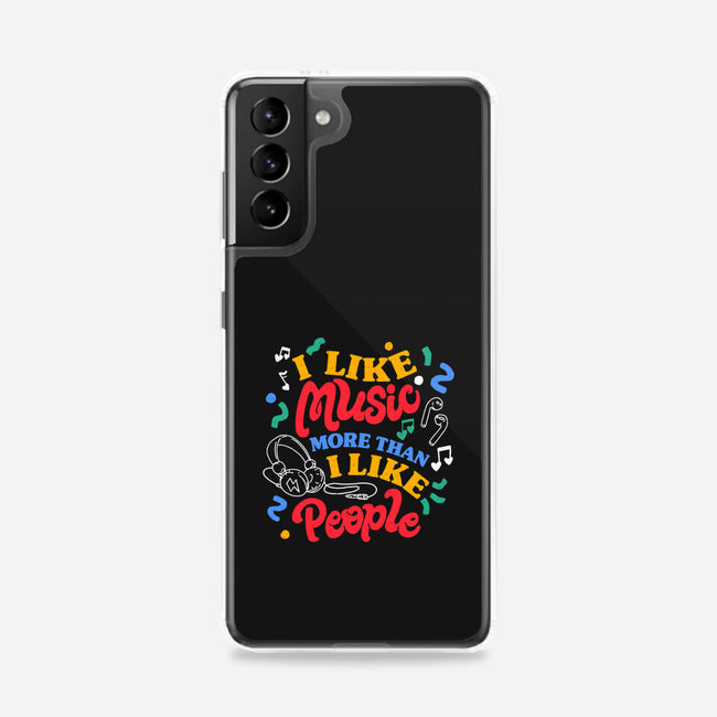 I Like Music More-Samsung-Snap-Phone Case-tobefonseca