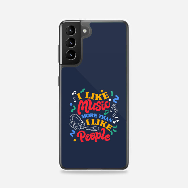 I Like Music More-Samsung-Snap-Phone Case-tobefonseca