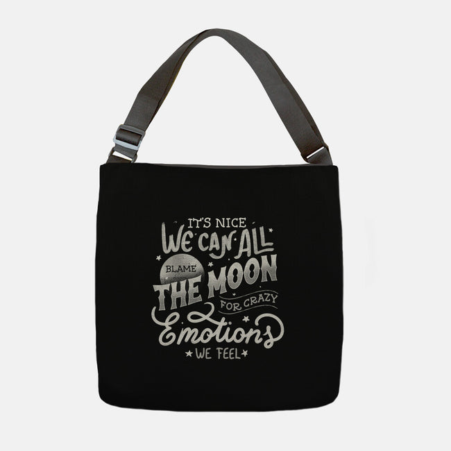 We Can All Blame The Moon-None-Adjustable Tote-Bag-tobefonseca