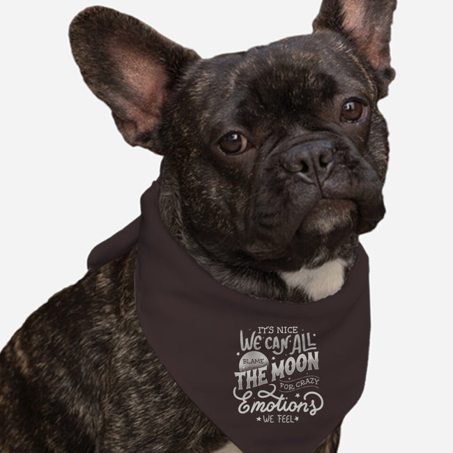 We Can All Blame The Moon-Dog-Bandana-Pet Collar-tobefonseca