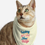 Working Hard For My Dog-Cat-Bandana-Pet Collar-tobefonseca