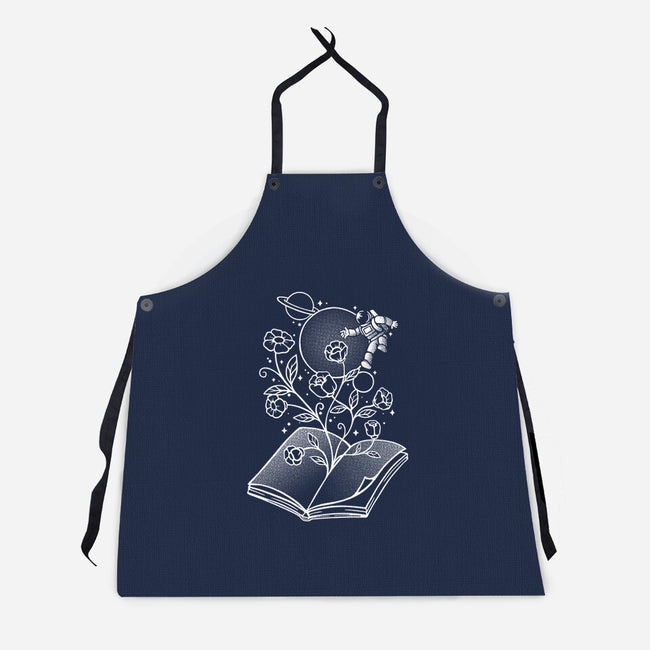 Book Garden Minimalist-Unisex-Kitchen-Apron-tobefonseca