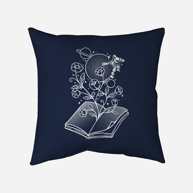 Book Garden Minimalist-None-Removable Cover w Insert-Throw Pillow-tobefonseca