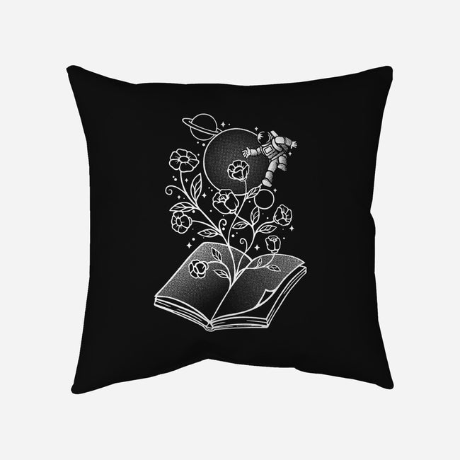 Book Garden Minimalist-None-Removable Cover-Throw Pillow-tobefonseca