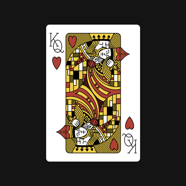 The Kiss Playing Cards-None-Outdoor-Rug-tobefonseca