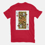 The Kiss Playing Cards-Unisex-Basic-Tee-tobefonseca