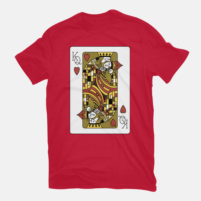 The Kiss Playing Cards-Womens-Fitted-Tee-tobefonseca