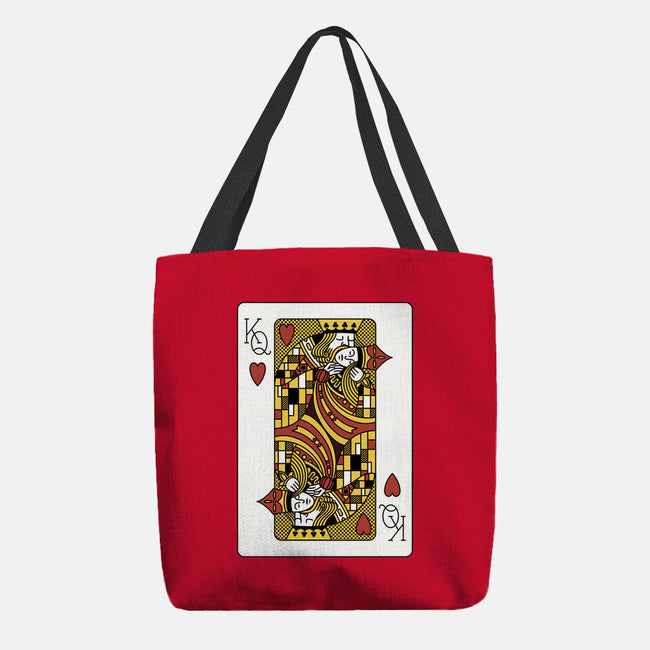 The Kiss Playing Cards-None-Basic Tote-Bag-tobefonseca