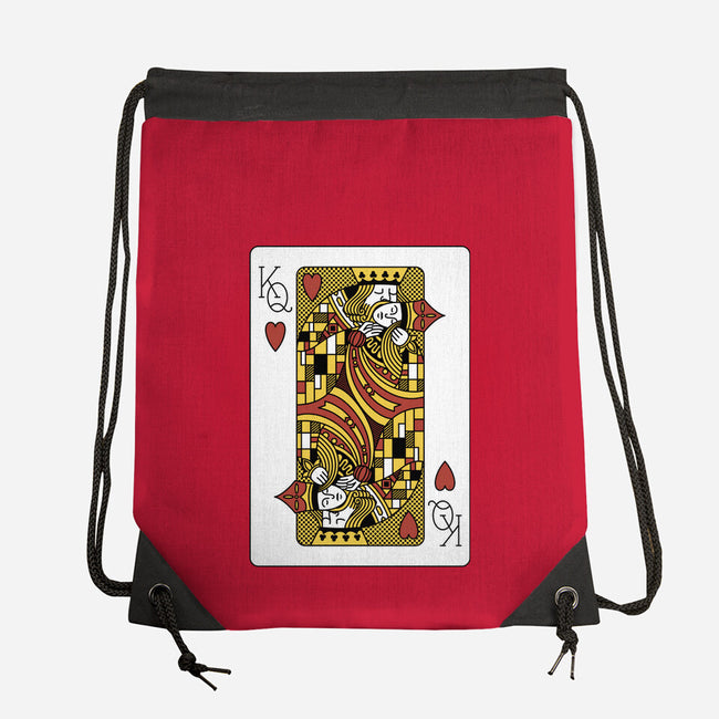 The Kiss Playing Cards-None-Drawstring-Bag-tobefonseca