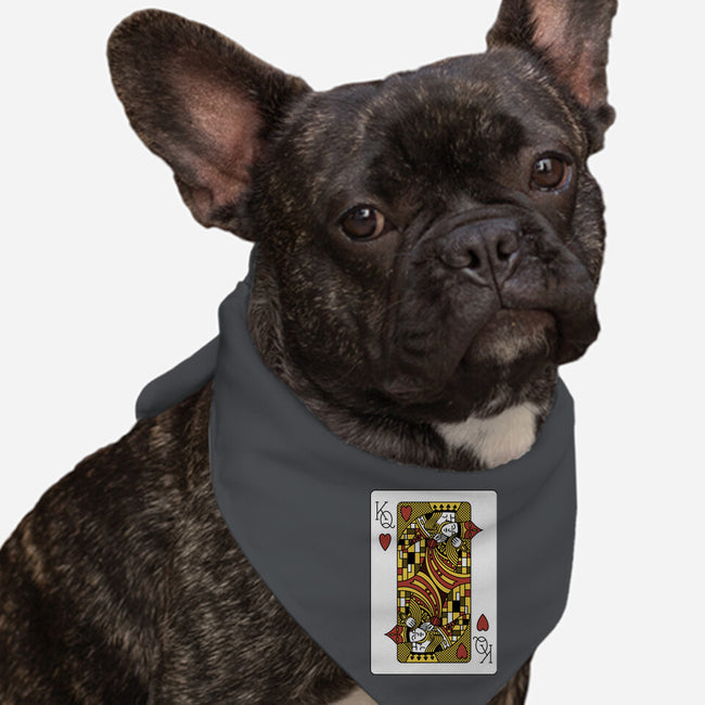 The Kiss Playing Cards-Dog-Bandana-Pet Collar-tobefonseca