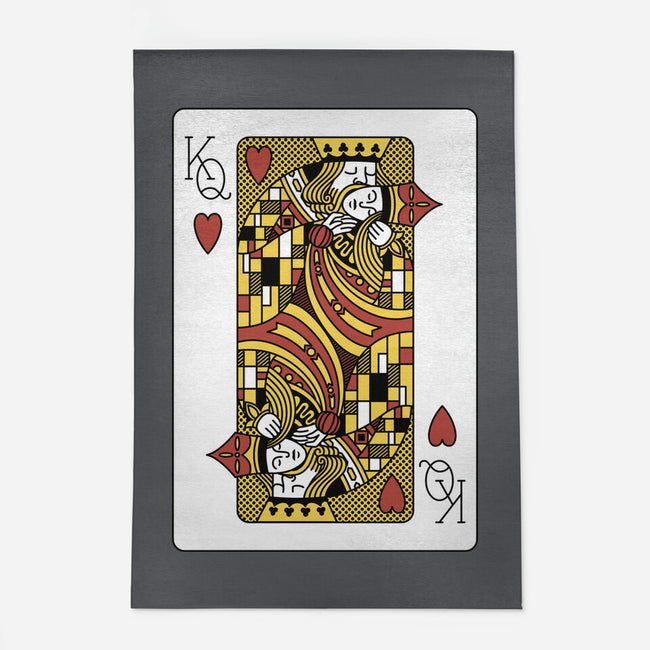 The Kiss Playing Cards-None-Outdoor-Rug-tobefonseca