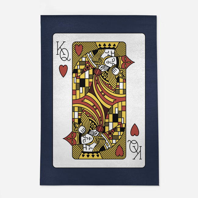 The Kiss Playing Cards-None-Outdoor-Rug-tobefonseca